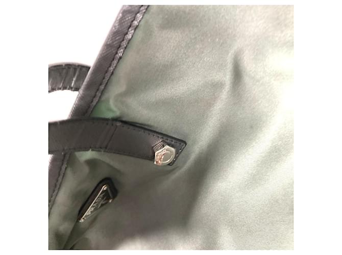 Tote Bolso de hombro con logo triangular B4605C de Prada Castaño - vista 16