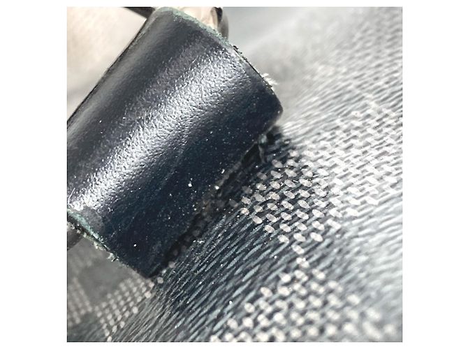 Borsa Tote Tadao Damier Graphite Louis Vuitton Nero - vista 11