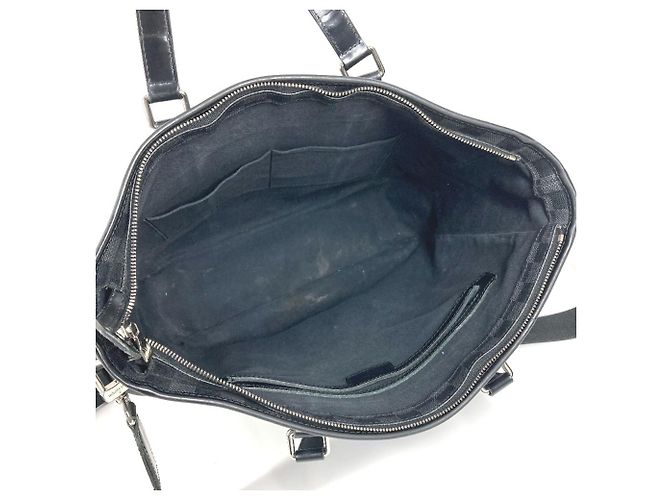Borsa Tote Tadao Damier Graphite Louis Vuitton Nero - vista 14