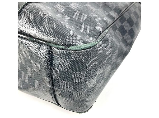 Borsa Tote Tadao Damier Graphite Louis Vuitton Nero - vista 9