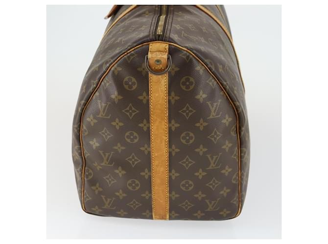 Louis Vuitton Keepall Monogram Canvas 55 Marrone - vista 3
