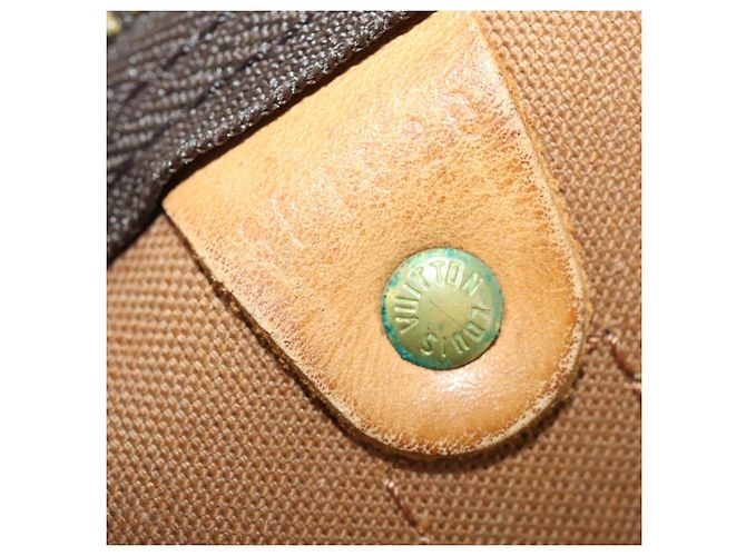 Louis Vuitton Keepall Monogram Canvas 55 Marrone - vista 7
