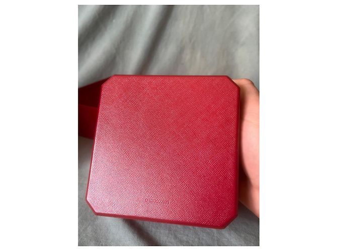 Pulsera Cartier Love de piel roja - vista 7