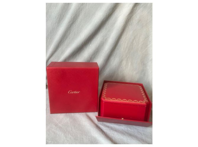 Pulsera Cartier Love de piel roja - vista 8