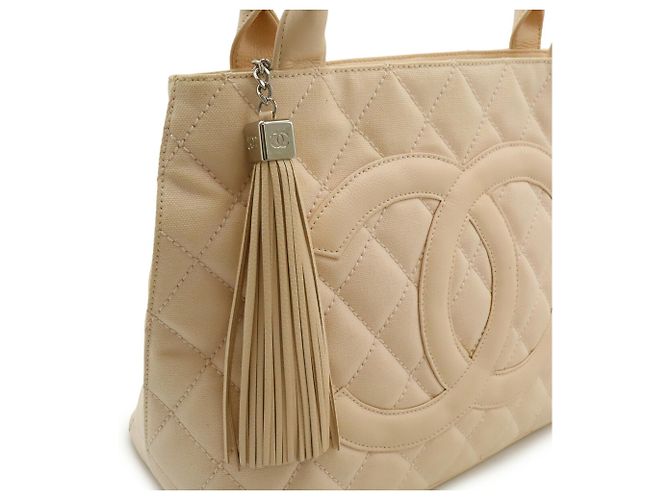 Borsa Tote Chanel Matelassé Coco Mark Reissue Rosa - vista 6