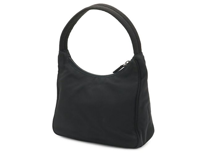 Pochette Borsa Triangolo Prada - Borsa in Nylon Nera (Nero) - vista 3