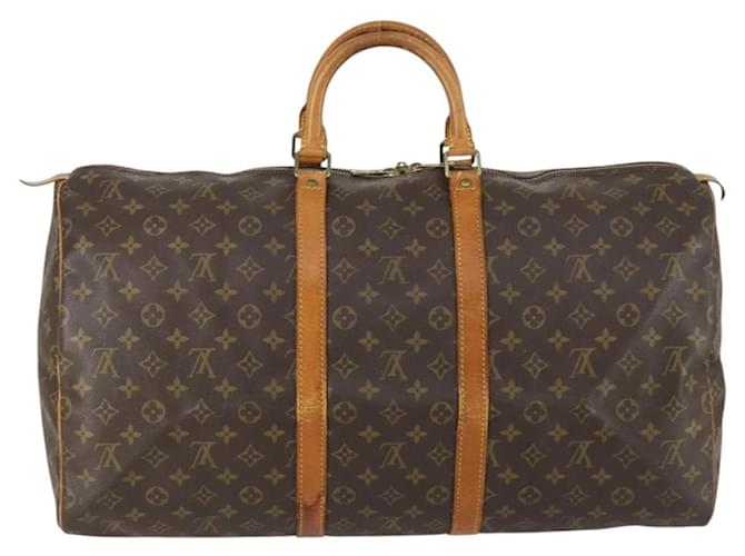 Louis Vuitton Keepall Monogram Canvas 55 Marrone - vista 2