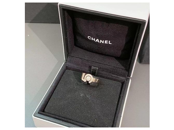 Anillo Chanel No 5 de oro rosa y diamante talla 50 Dorado - vista 5