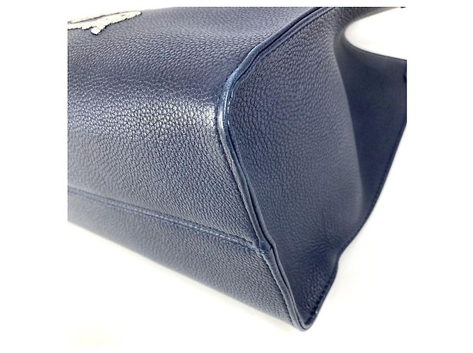 Borsa OnTheGo MM Sailor's Knot Nautical di Louis Vuitton Bianco Blu navy - vista 6