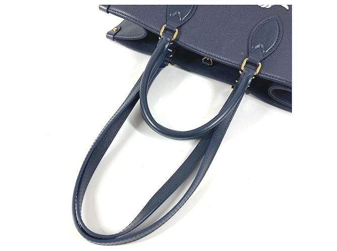 Borsa OnTheGo MM Sailor's Knot Nautical di Louis Vuitton Bianco Blu navy - vista 8