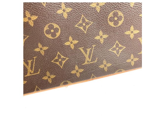 Borsa Tote Monogram Louis Vuitton Marrone - vista 16