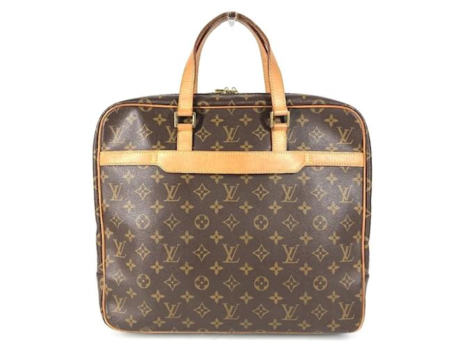 Borsa Tote Monogram Louis Vuitton Marrone - vista 2