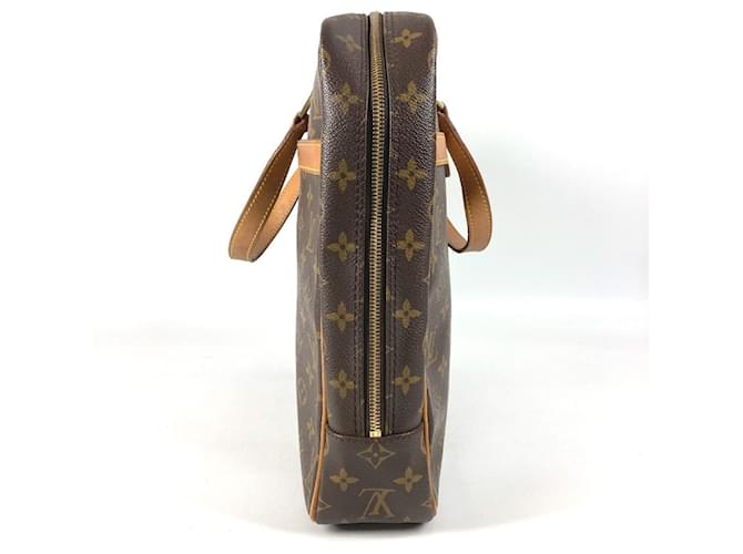 Borsa Tote Monogram Louis Vuitton Marrone - vista 3