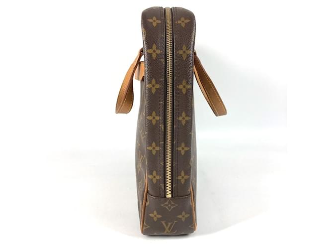 Borsa Tote Monogram Louis Vuitton Marrone - vista 4