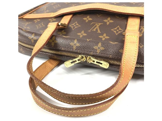 Borsa Tote Monogram Louis Vuitton Marrone - vista 8