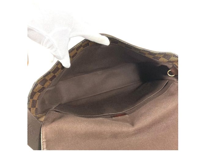 Bolso Mensajero Damier Bastille Louis Vuitton Castaño - vista 11