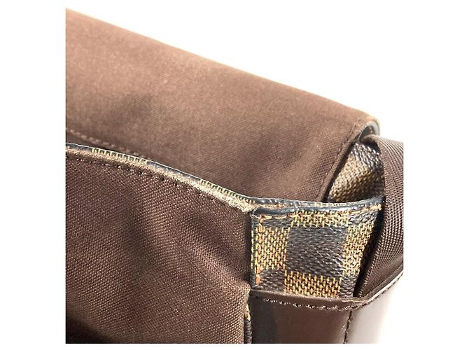 Bolso Mensajero Damier Bastille Louis Vuitton Castaño - vista 12