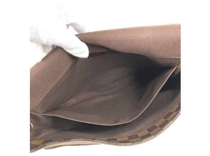 Bolso Mensajero Damier Bastille Louis Vuitton Castaño - vista 14