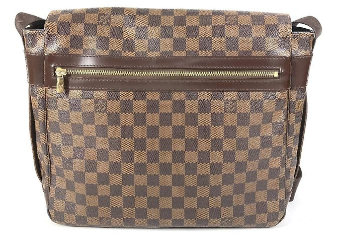 Bolso Mensajero Damier Bastille Louis Vuitton Castaño - vista 2