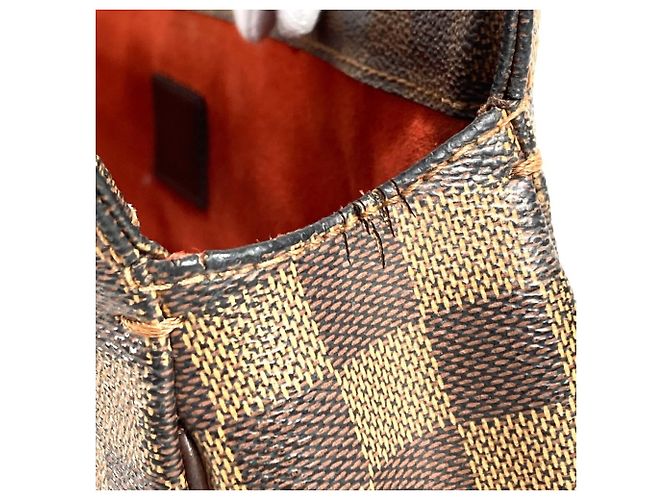 Borsa Tote Louis Vuitton Damier Parioli PM Marrone - vista 14