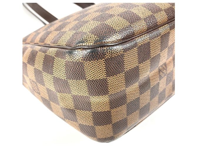 Borsa Tote Louis Vuitton Damier Parioli PM Marrone - vista 7