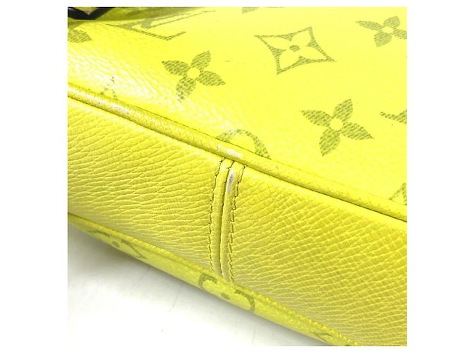 Borsa Messenger Taigarama Gialla Louis Vuitton Giallo - vista 11