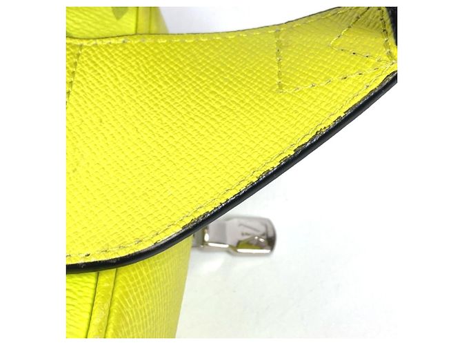 Borsa Messenger Taigarama Gialla Louis Vuitton Giallo - vista 16