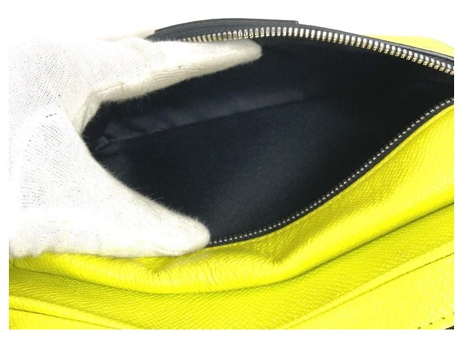 Borsa Messenger Taigarama Gialla Louis Vuitton Giallo - vista 9