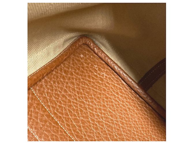 Hermès Garden Party MM Toile Sole H Beige - vista 17