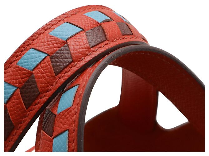 Borsa Tote Picotin Lock PM di Hermès Rosso - vista 5