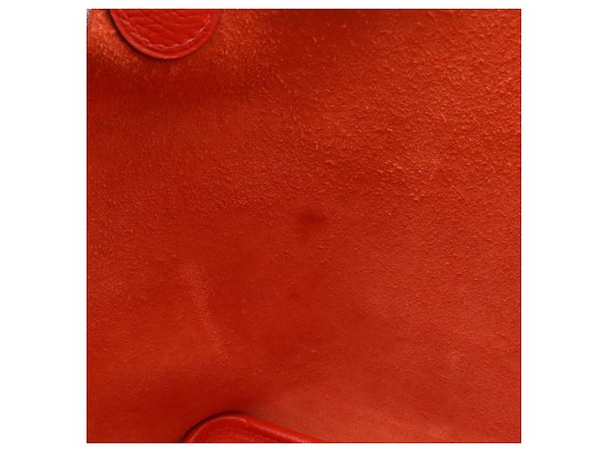 Borsa Tote Picotin Lock PM di Hermès Rosso - vista 7