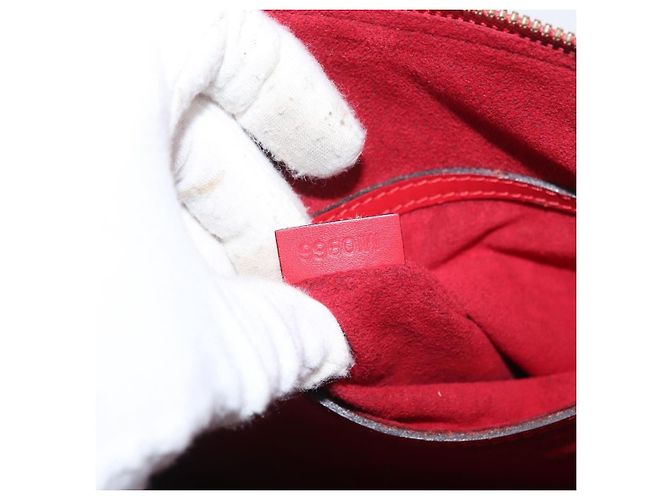 Louis Vuitton Alma Epi Leather PM Rosso - vista 6