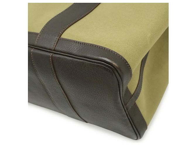 Garden Hermès Garten PM Tote Tasche Khaki Dunkelbraun - Ansicht 4