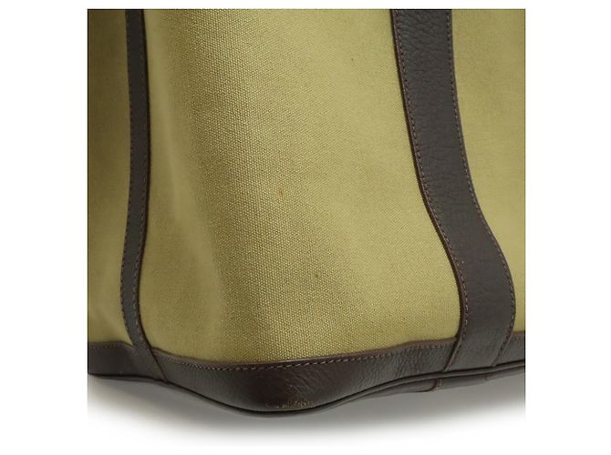 Garden Hermès Garten PM Tote Tasche Khaki Dunkelbraun - Ansicht 6