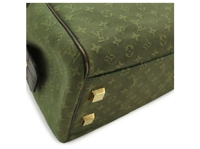 Borsa Tote Louis Vuitton Monogram Mini Josephine GM Cachi - vista 4