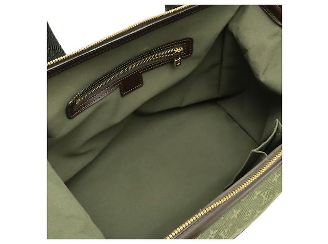 Borsa Tote Louis Vuitton Monogram Mini Josephine GM Cachi - vista 7