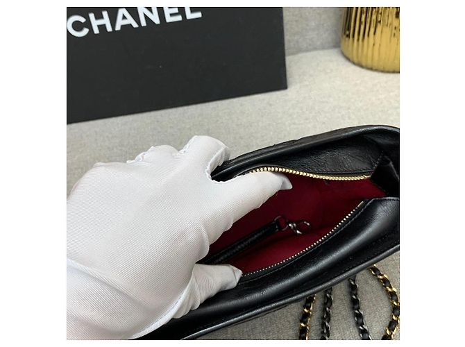 Chanel Zaino Metropolitan Series Piccolo Nero Oro - vista 6