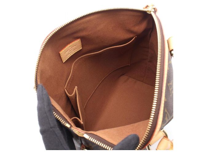 Lockit Monogram Handtasche von Louis Vuitton Braun Monogramm - Ansicht 3