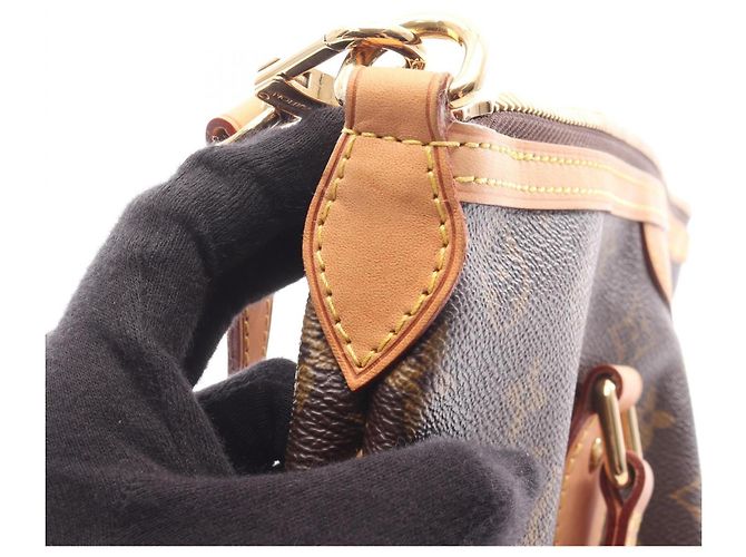 Borsa a mano Monogram Palermo PM di Louis Vuitton Marrone Monogramma - vista 10