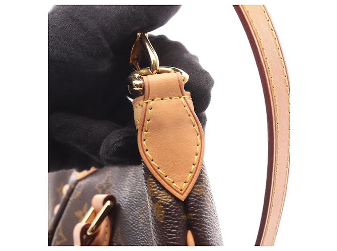Borsa a mano Monogram Palermo PM di Louis Vuitton Marrone Monogramma - vista 11