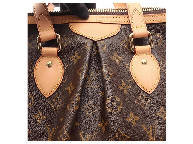 Borsa a mano Monogram Palermo PM di Louis Vuitton Marrone Monogramma - vista 13