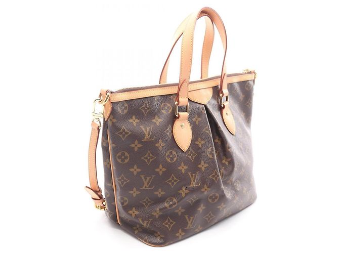 Borsa a mano Monogram Palermo PM di Louis Vuitton Marrone Monogramma - vista 2