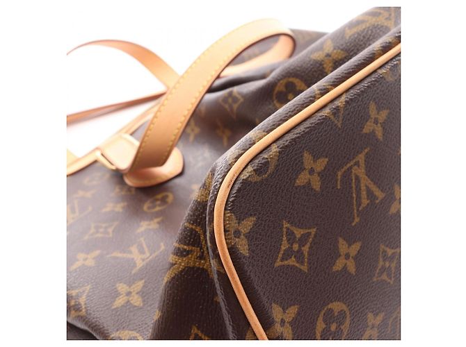 Borsa a mano Monogram Palermo PM di Louis Vuitton Marrone Monogramma - vista 9