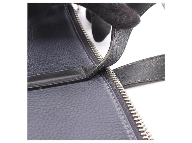 Borsa a mano Loewe Toledo Nero Blu navy - vista 12