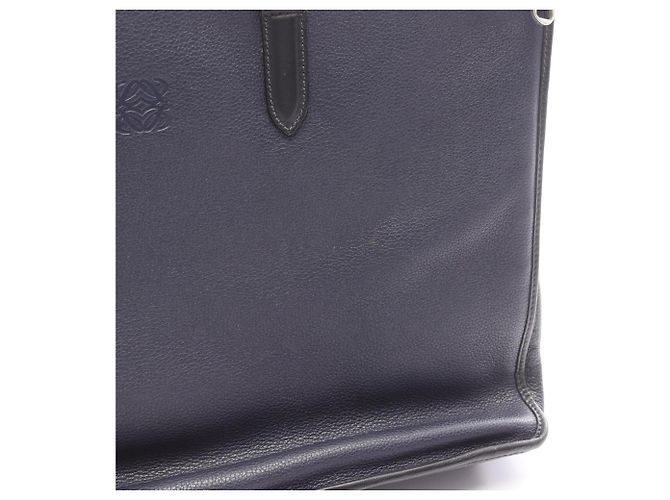 Borsa a mano Loewe Toledo Nero Blu navy - vista 5