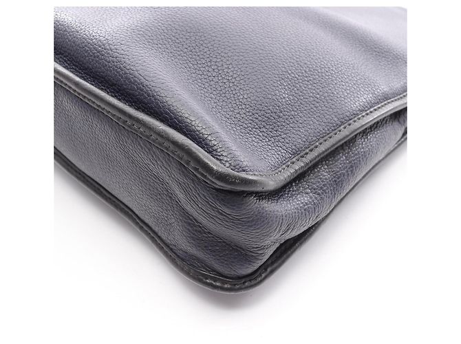 Borsa a mano Loewe Toledo Nero Blu navy - vista 7
