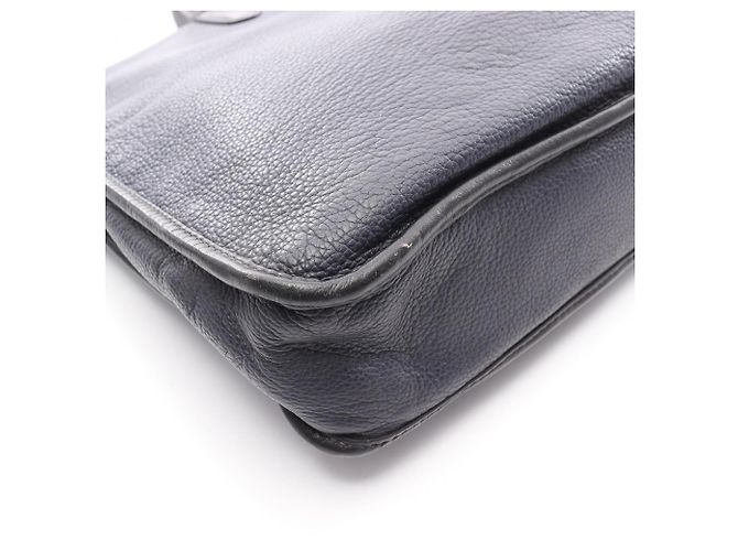Borsa a mano Loewe Toledo Nero Blu navy - vista 9