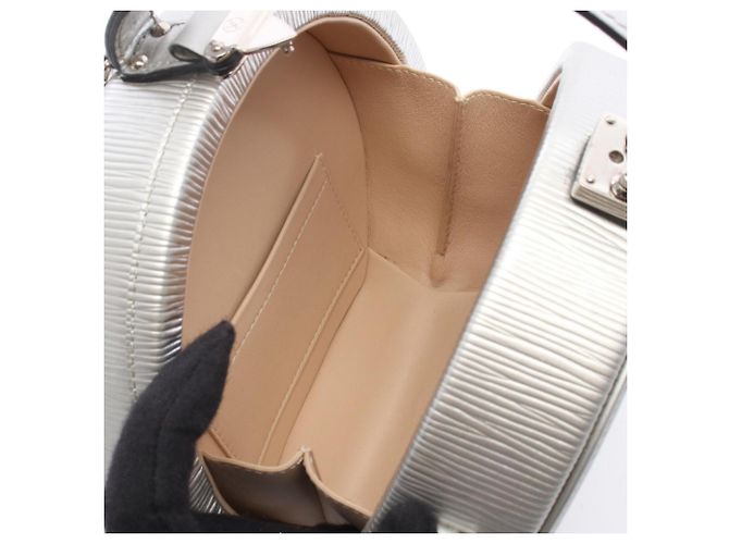 Borsa Petite Boite Chapeau Louis Vuitton Argento - vista 3