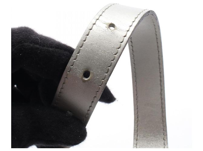 Borsa Petite Boite Chapeau Louis Vuitton Argento - vista 8