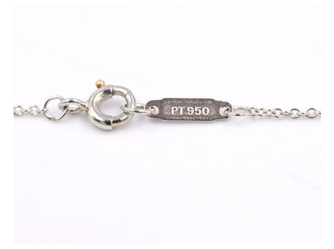 Collana in platino Tiffany & Co. con accenti di diamante Argento Rosa - vista 4